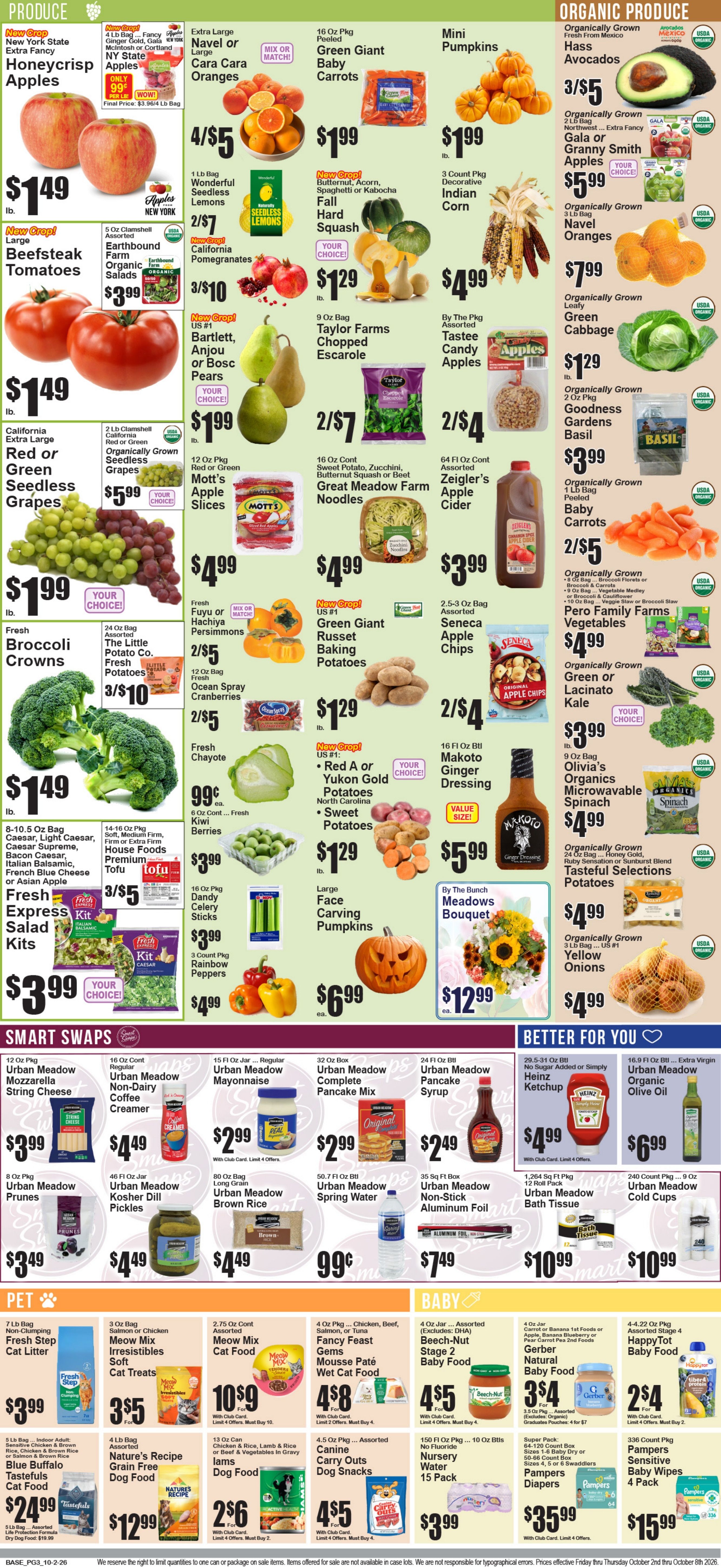 Jack's Market NYC Weekly Ad October 2 - 8, 2026