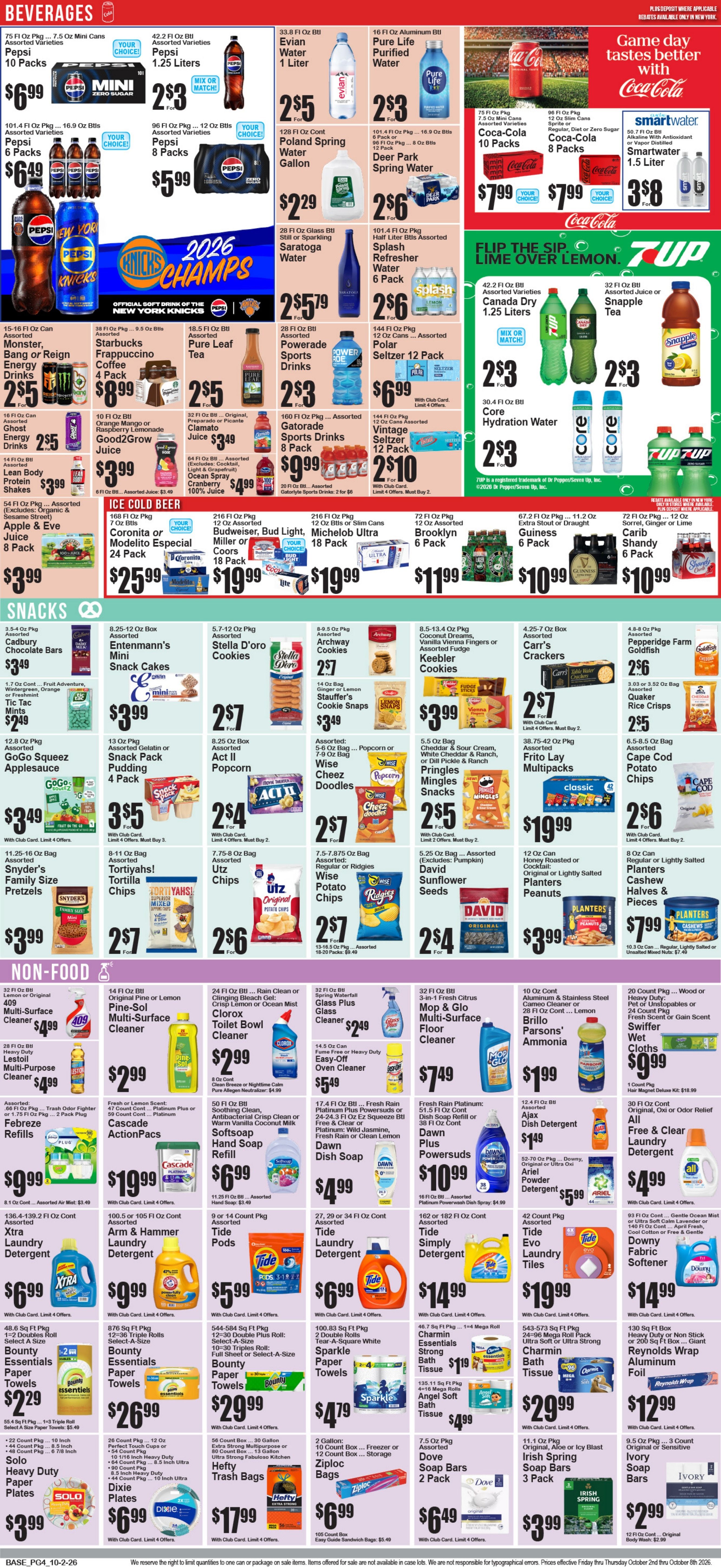 Jack's Market NYC Weekly Ad October 2 - 8, 2026