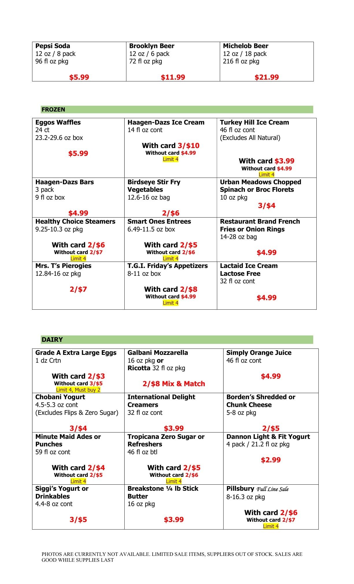 Country Markets of Westchester Weekly Ad October 2 - 8, 2026