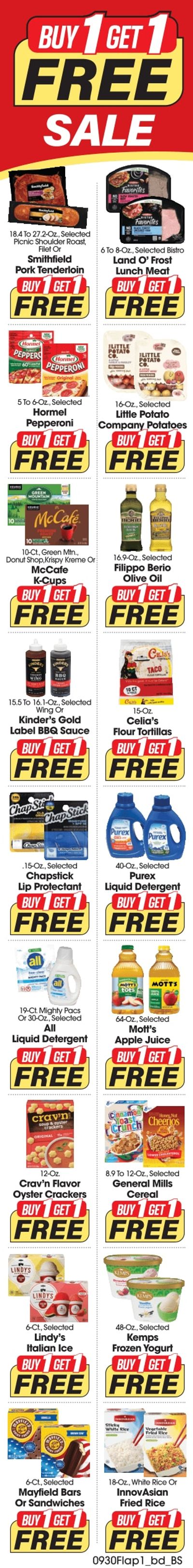 Jones Red & White Weekly Ad September 30 - October 6, 2026
