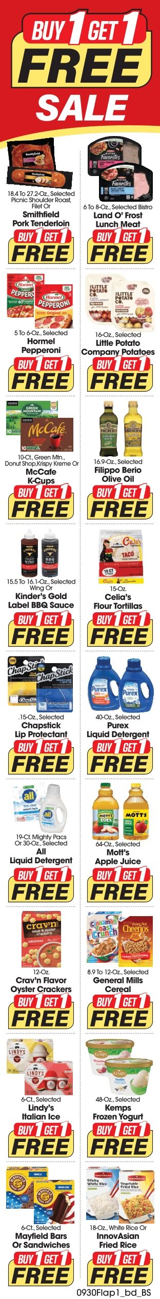 Jones Red & White Weekly Ad September 30 - October 6, 2026