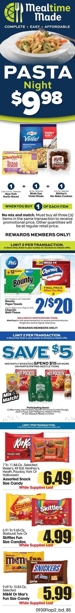 Jones Red & White Weekly Ad September 30 - October 6, 2026