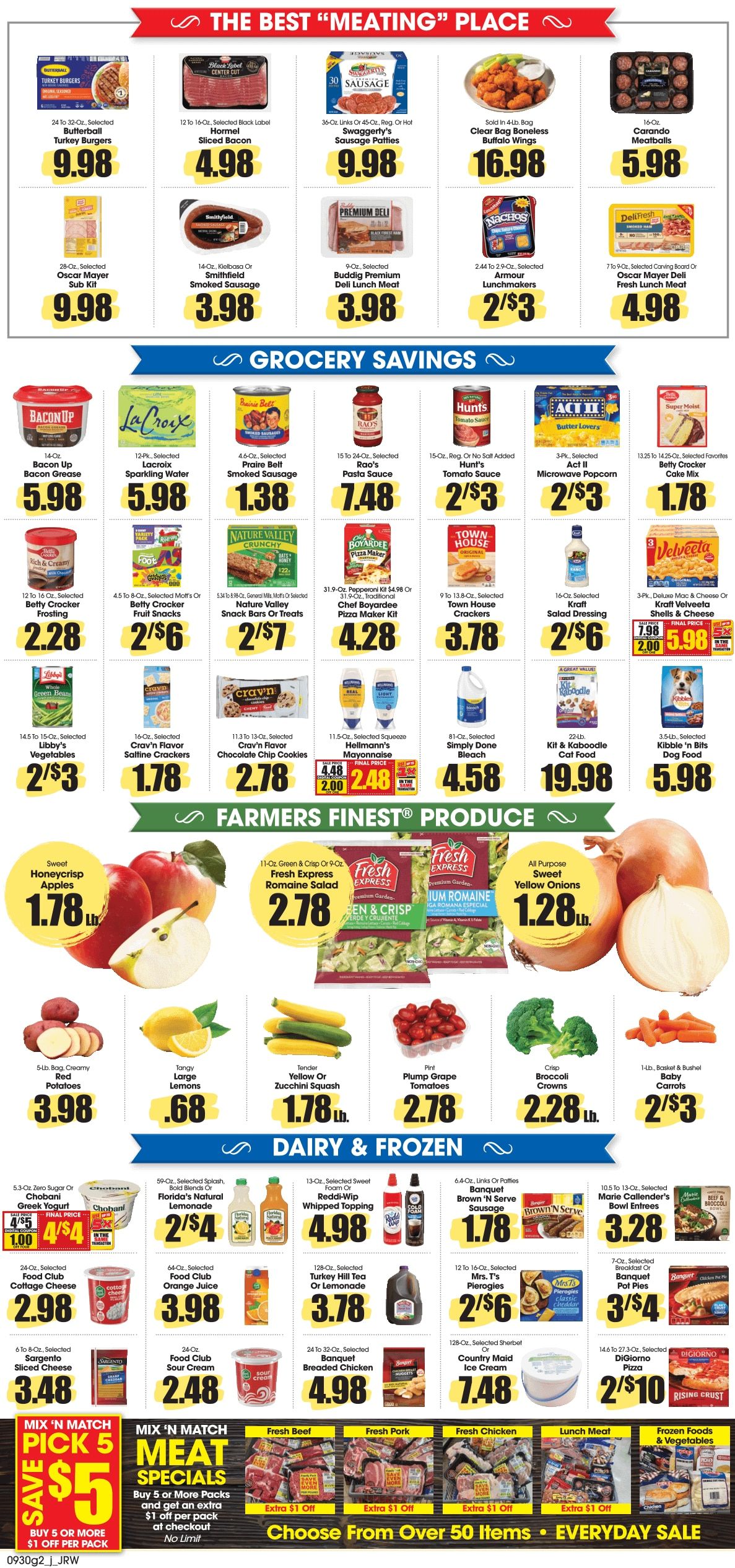 Jones Red & White Weekly Ad September 30 - October 6, 2026