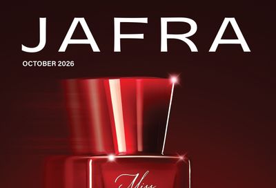 JAFRA October 2026 Brochure Weekly Ad October 1 - 31, 2026