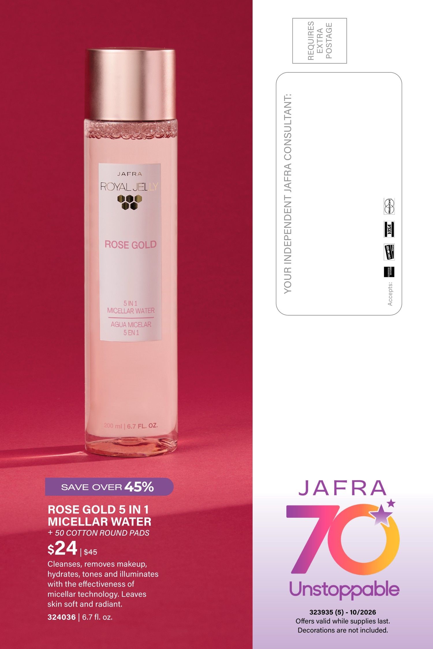 JAFRA October 2026 Brochure Weekly Ad October 1 - 31, 2026