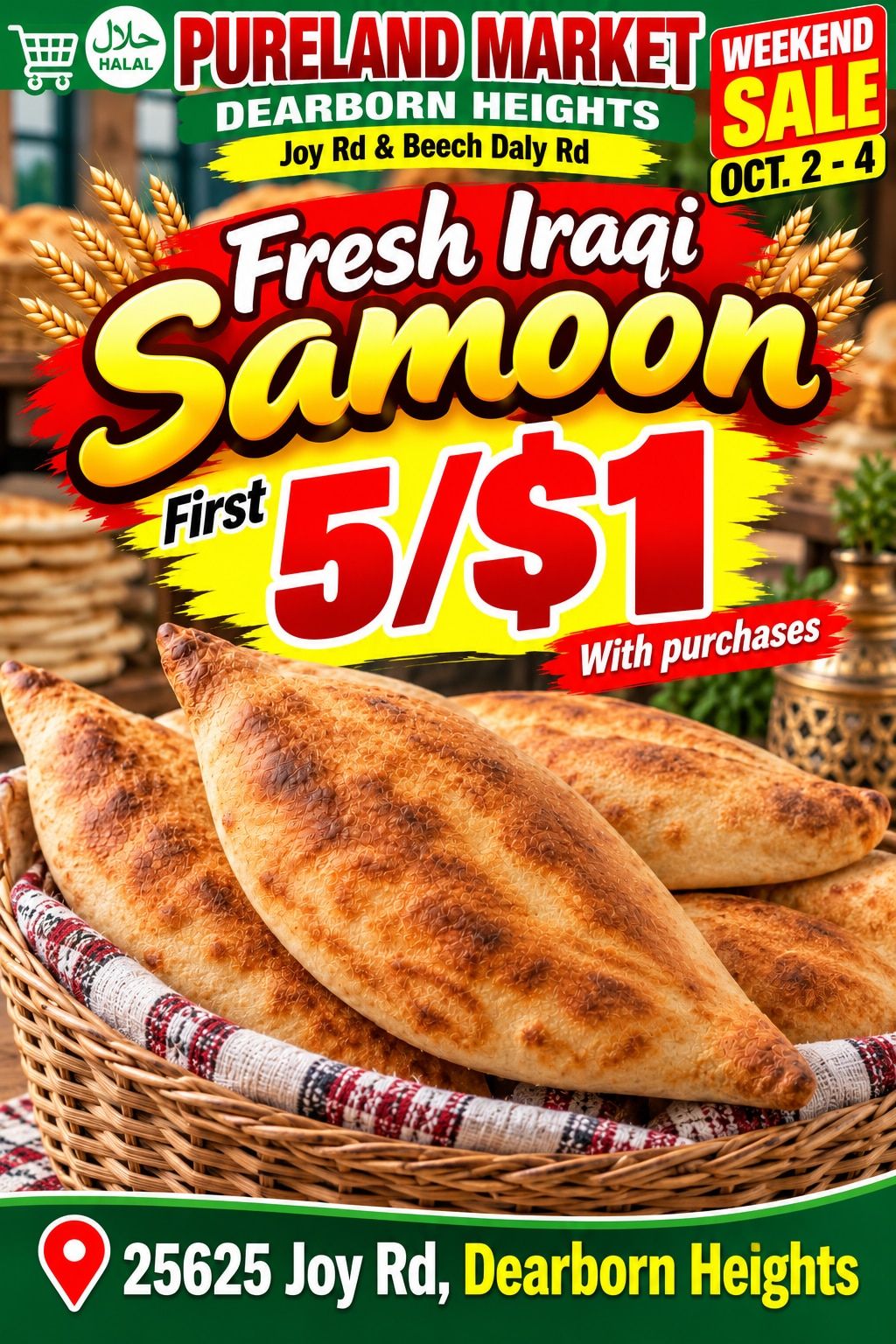 Pureland Supermarket (25625 Joy Road, Dearborn Heights, MI) Weekly Ad October 1 - 2, 2026