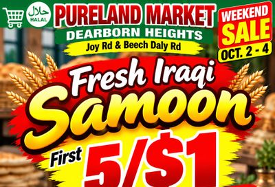 Pureland Supermarket (25625 Joy Road, Dearborn Heights, MI) Weekly Ad October 1 - 2, 2026
