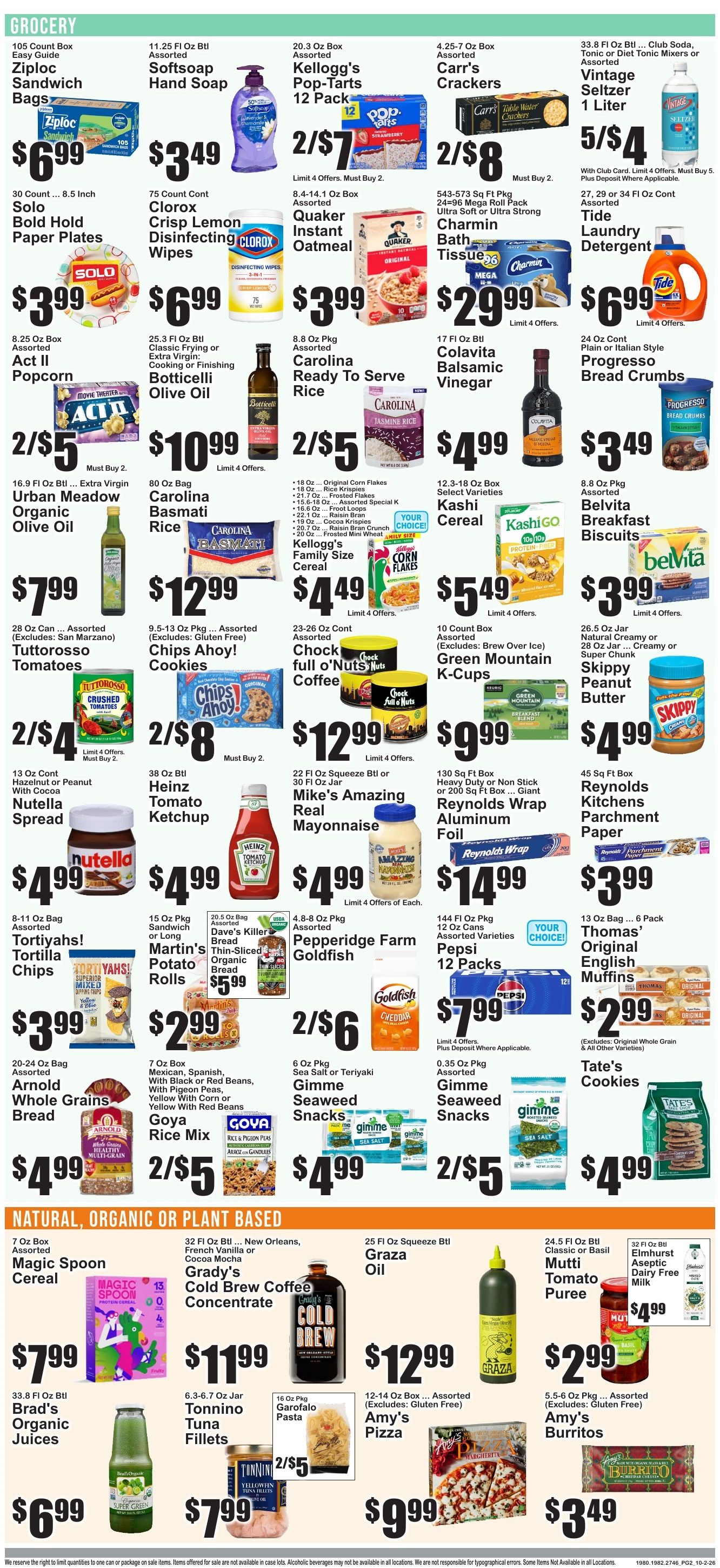 55 Fulton Market Weekly Ad October 2 - 4, 2026