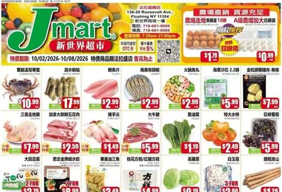 Jmart (Flushing, NY) Weekly Ad October 2 - 8, 2026