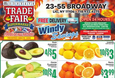 Trade Fair Supermarket (East Rutherford Area, NJ) Weekly Ad October 2 - 8, 2026