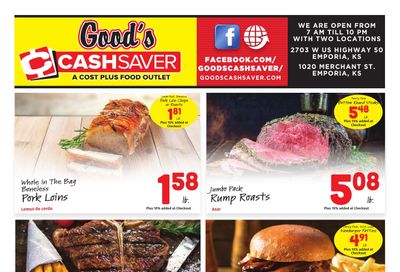 Good's Cash Saver Weekly Ad October 14 - 20, 2026