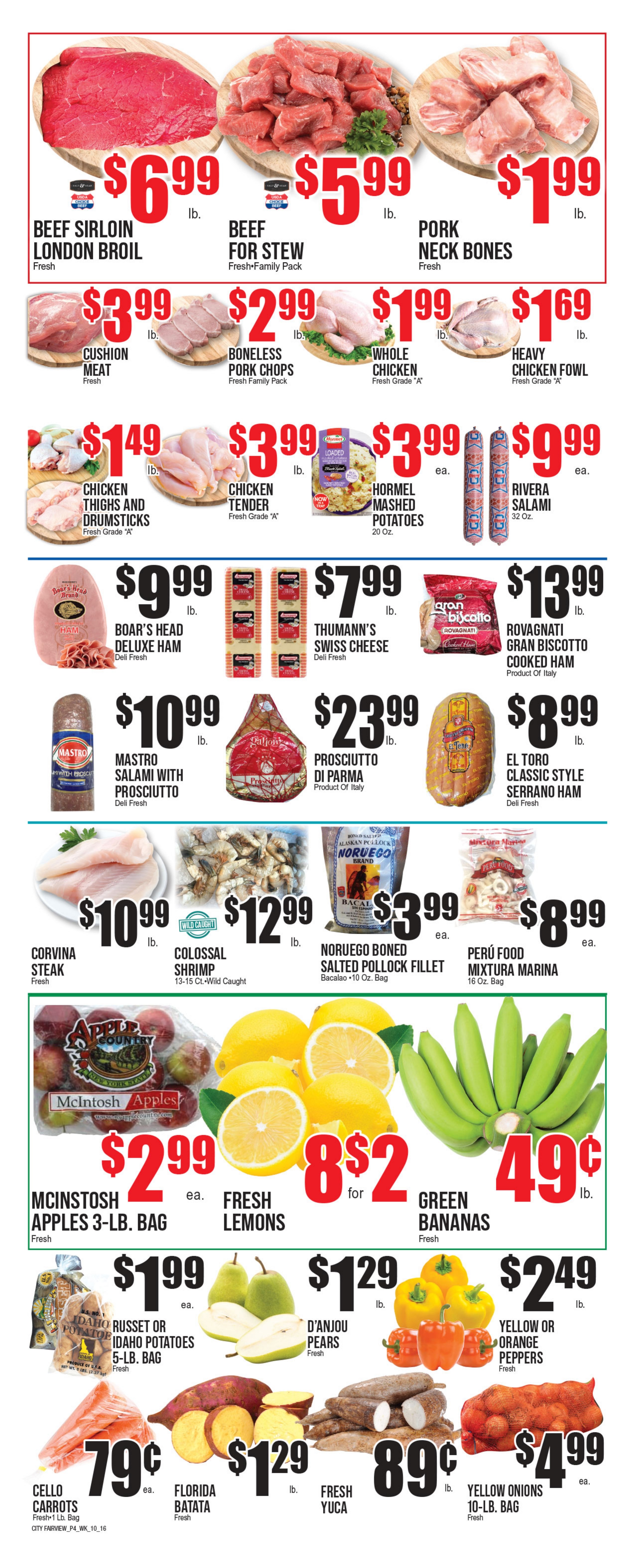 City Supermarkets (Fairview, NJ) Weekly Ad October 2 - 15, 2026