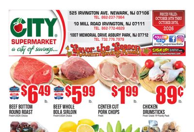 City Supermarkets Weekly Ad October 2 - 15, 2026
