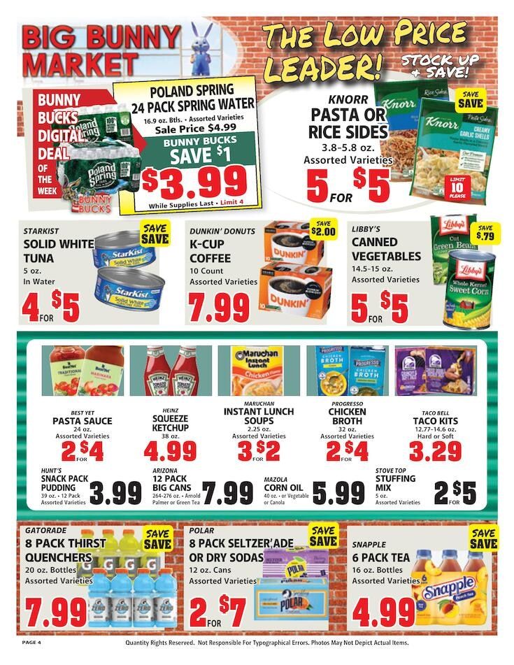 Big Bunny Market Weekly Ad October 2 - 8, 2026