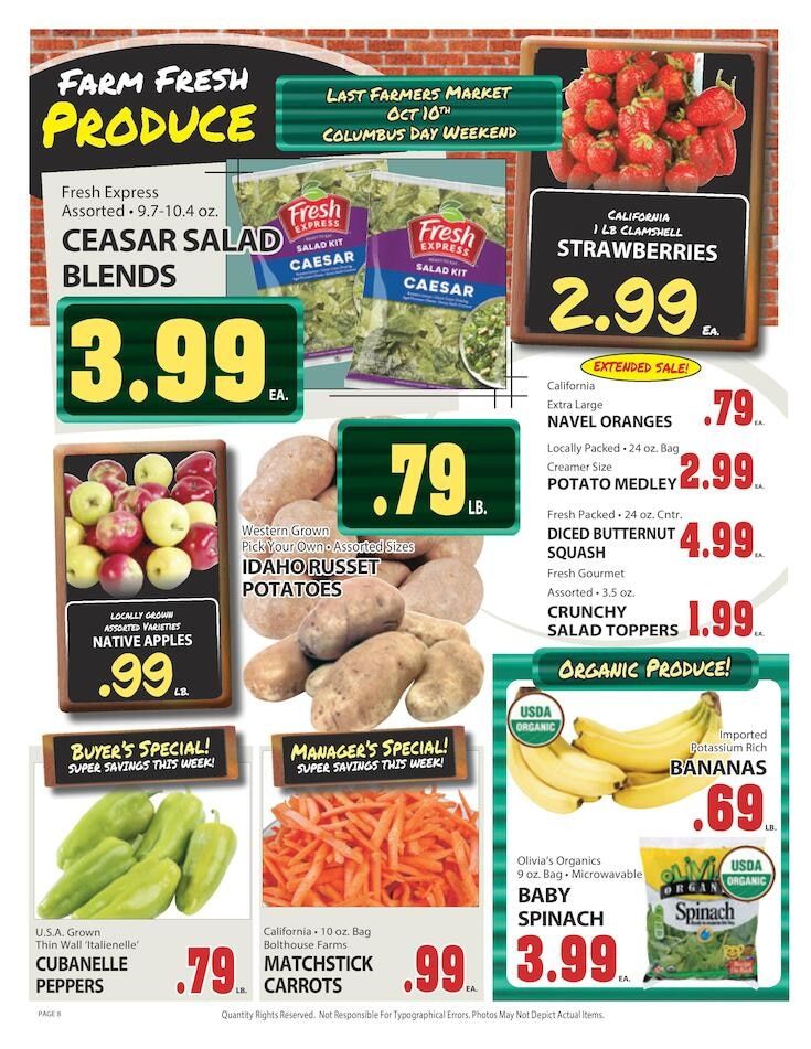 Big Bunny Market Weekly Ad October 2 - 8, 2026