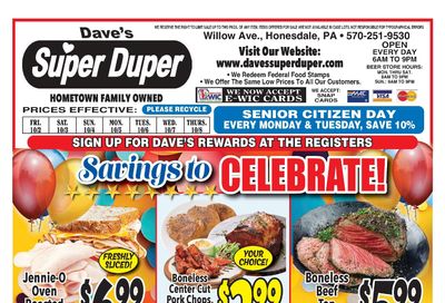 Dave's Super Duper Weekly Ad October 2 - 8, 2026