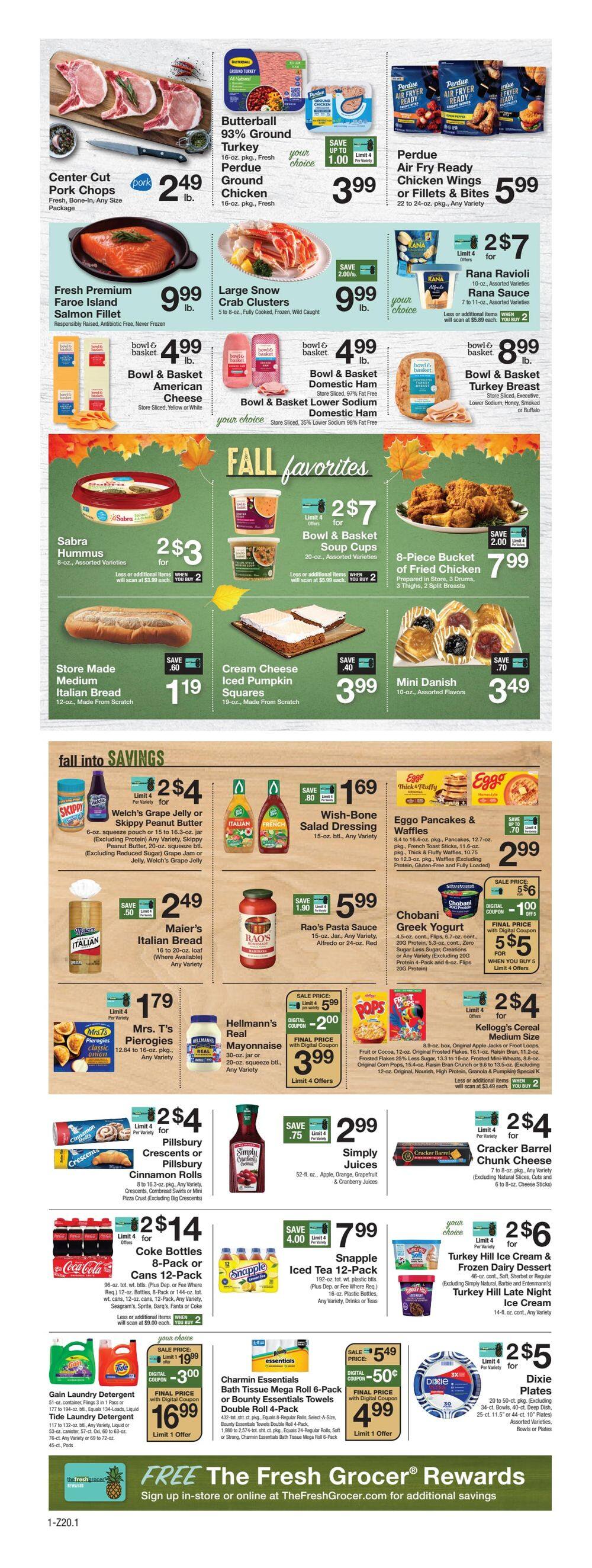 The Fresh Grocer (1880 Stefko Blvd, Bethlehem, PA) Weekly Ad October 2 - 8, 2026
