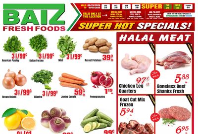 Baiz Market (8030 North 27th Avenue, Phoenix, AZ) Weekly Ad September 25 - October 1, 2026