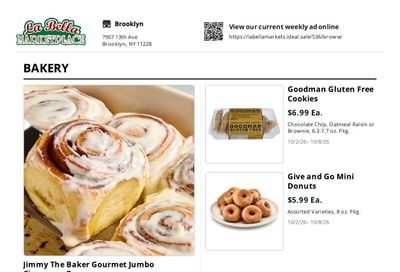 La Bella Marketplace (Brooklyn, NY) Weekly Ad October 2 - 8, 2026