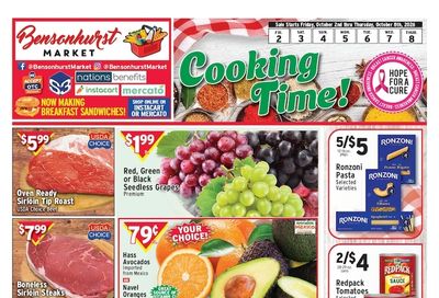Bensonhurst Market Weekly Ad October 2 - 8, 2026