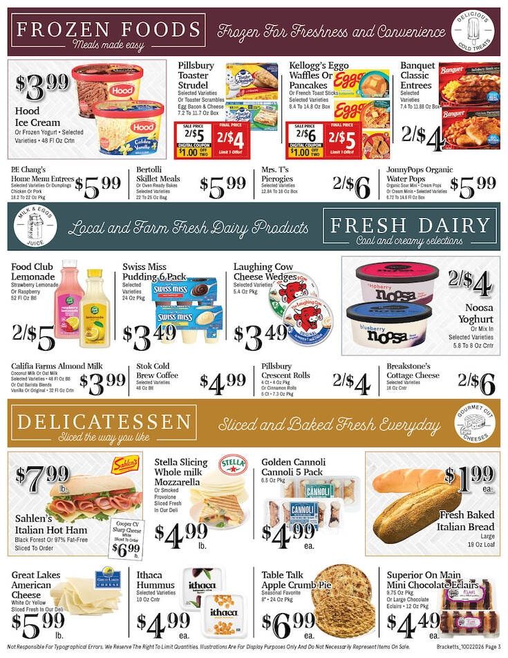 Brackett's Market Weekly Ad October 2 - 8, 2026