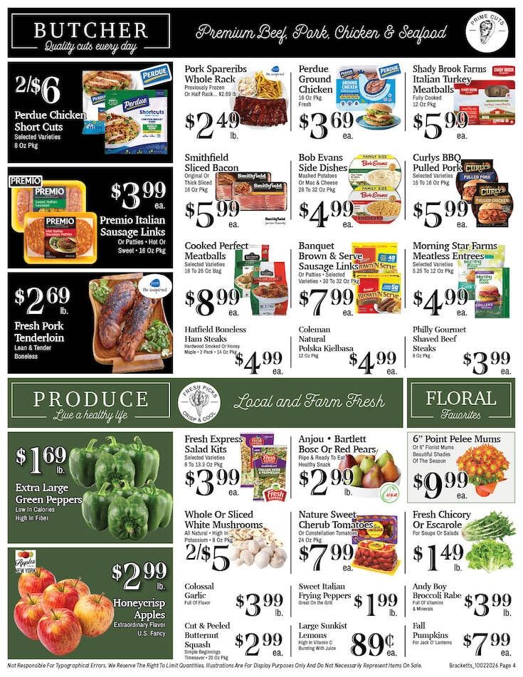 Brackett's Market Weekly Ad October 2 - 8, 2026