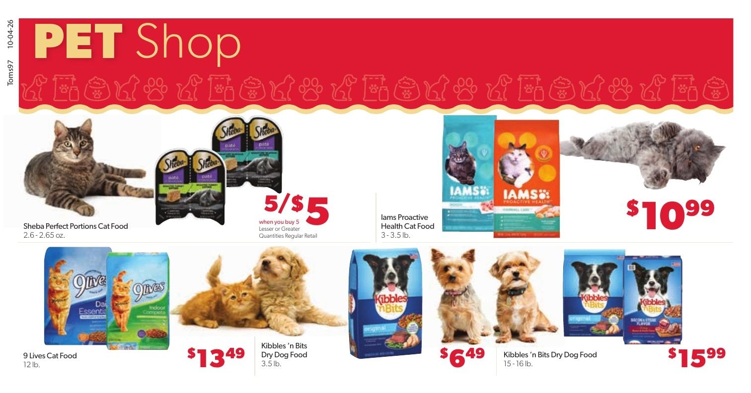 Tom's Food Center (Okemos, MI) Weekly Ad October 4 - 10, 2026
