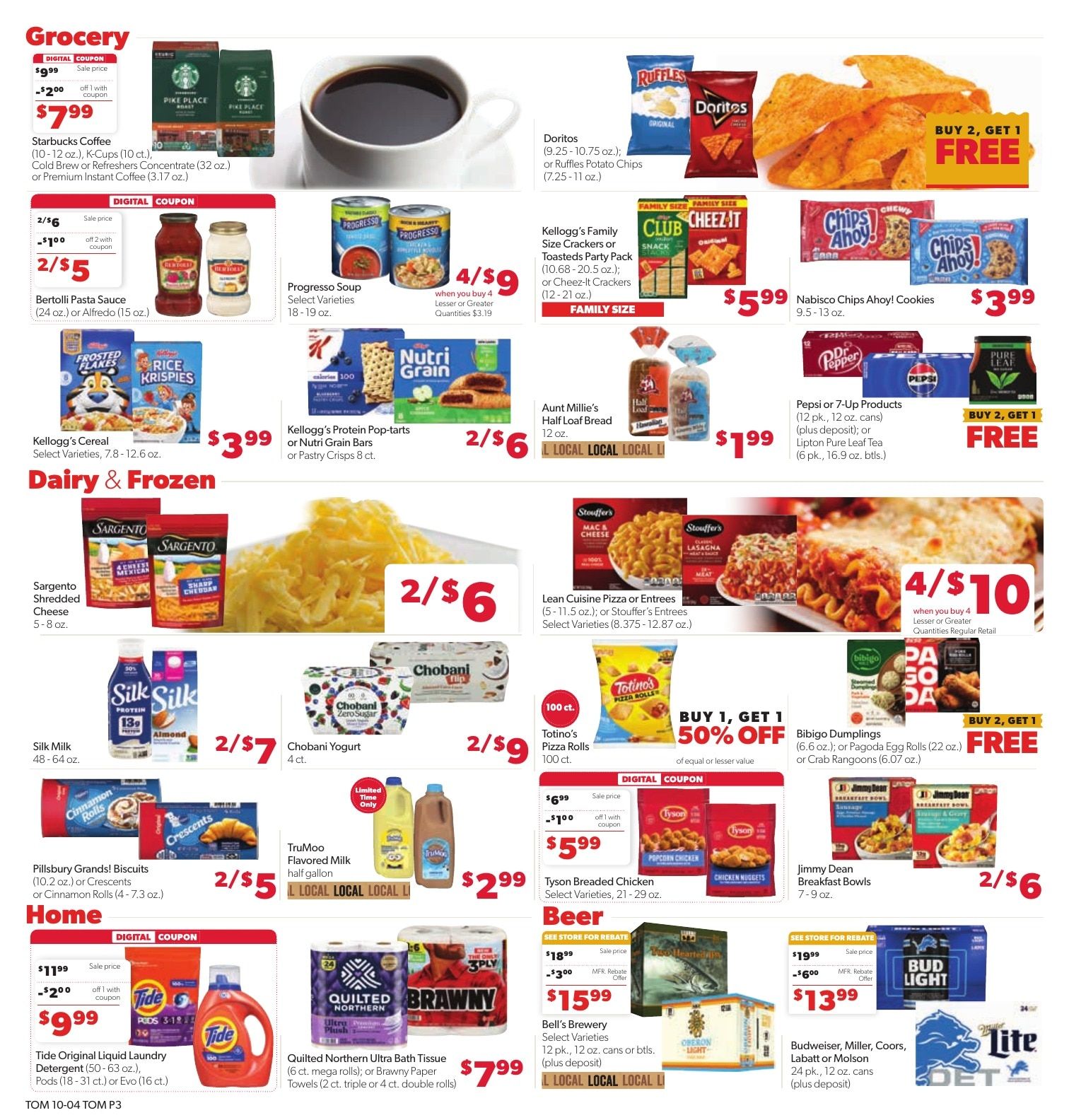 Tom's Food Center (Okemos, MI) Weekly Ad October 4 - 10, 2026