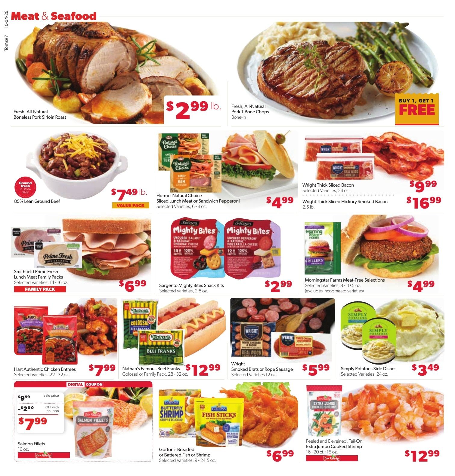 Tom's Food Center (Okemos, MI) Weekly Ad October 4 - 10, 2026