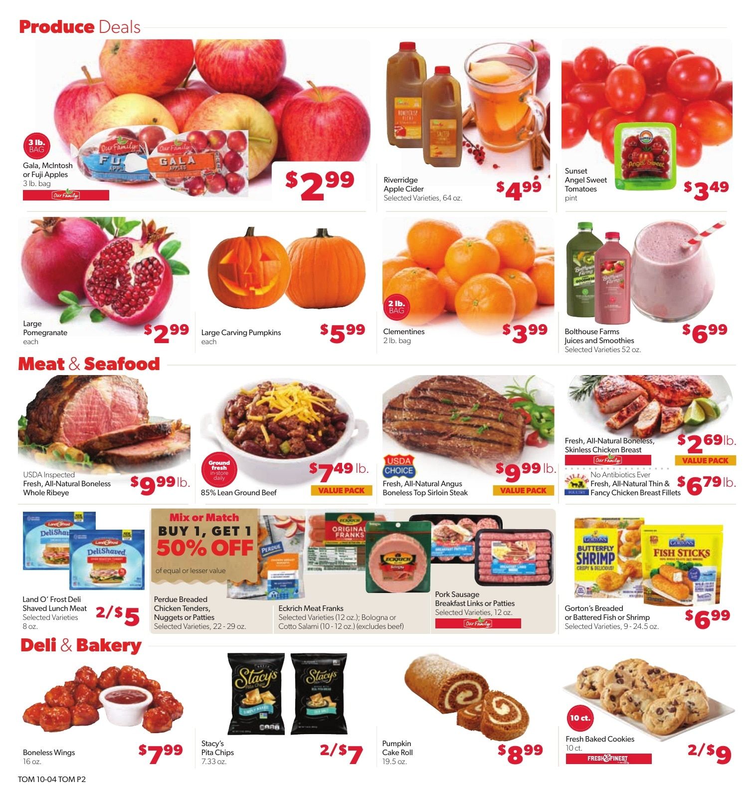 Tom's Food Center (Portland, MI) Weekly Ad October 4 - 10, 2026