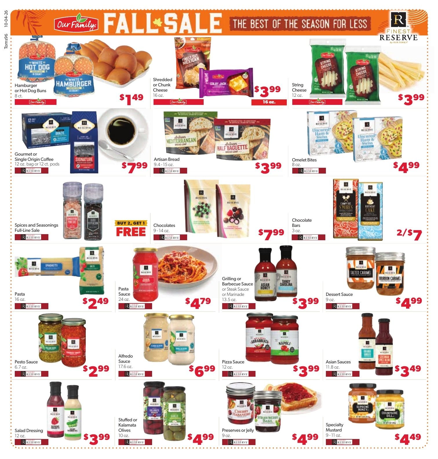 Tom's Food Center (Portland, MI) Weekly Ad October 4 - 10, 2026