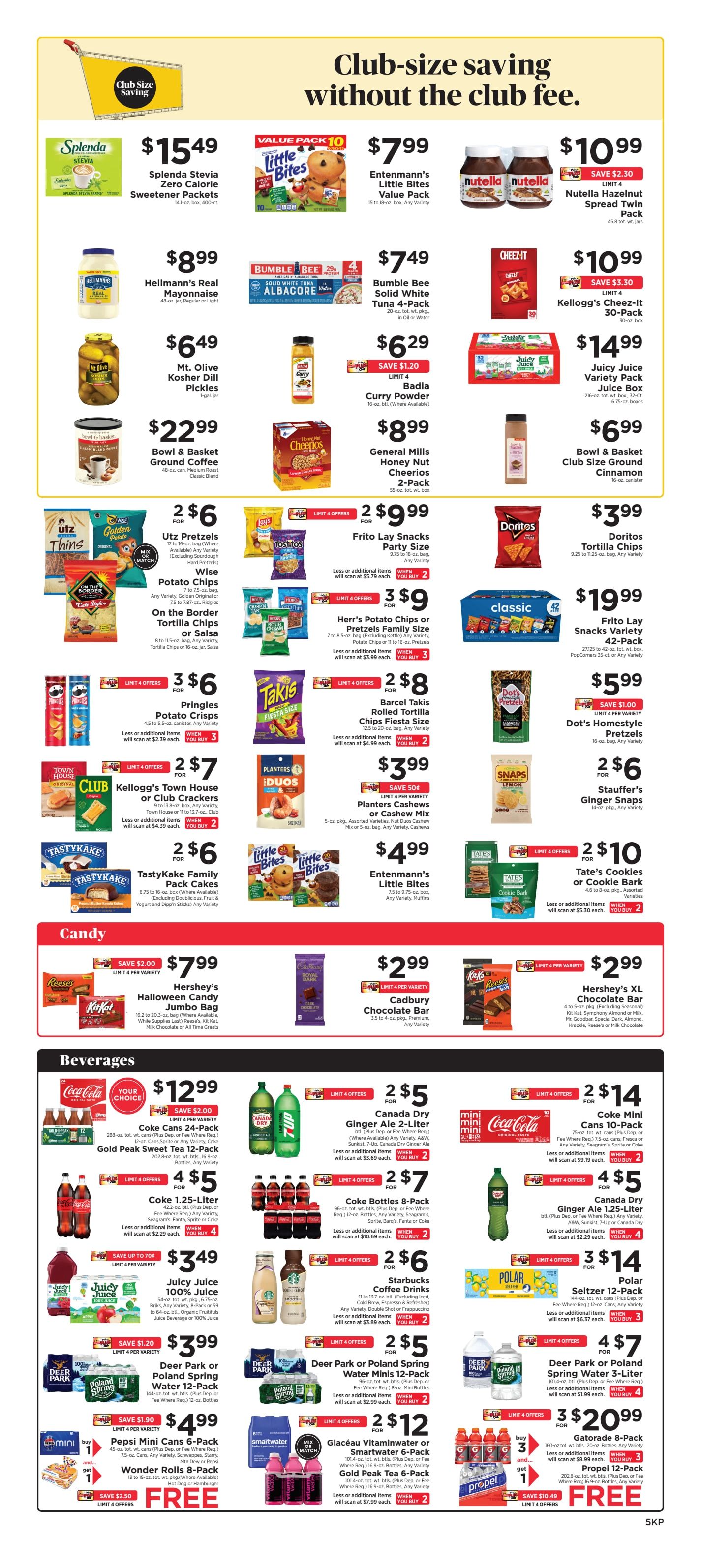 ShopRite (949 Beards Hill Rd, Aberdeen, MD) Weekly Ad October 2 - 8, 2026