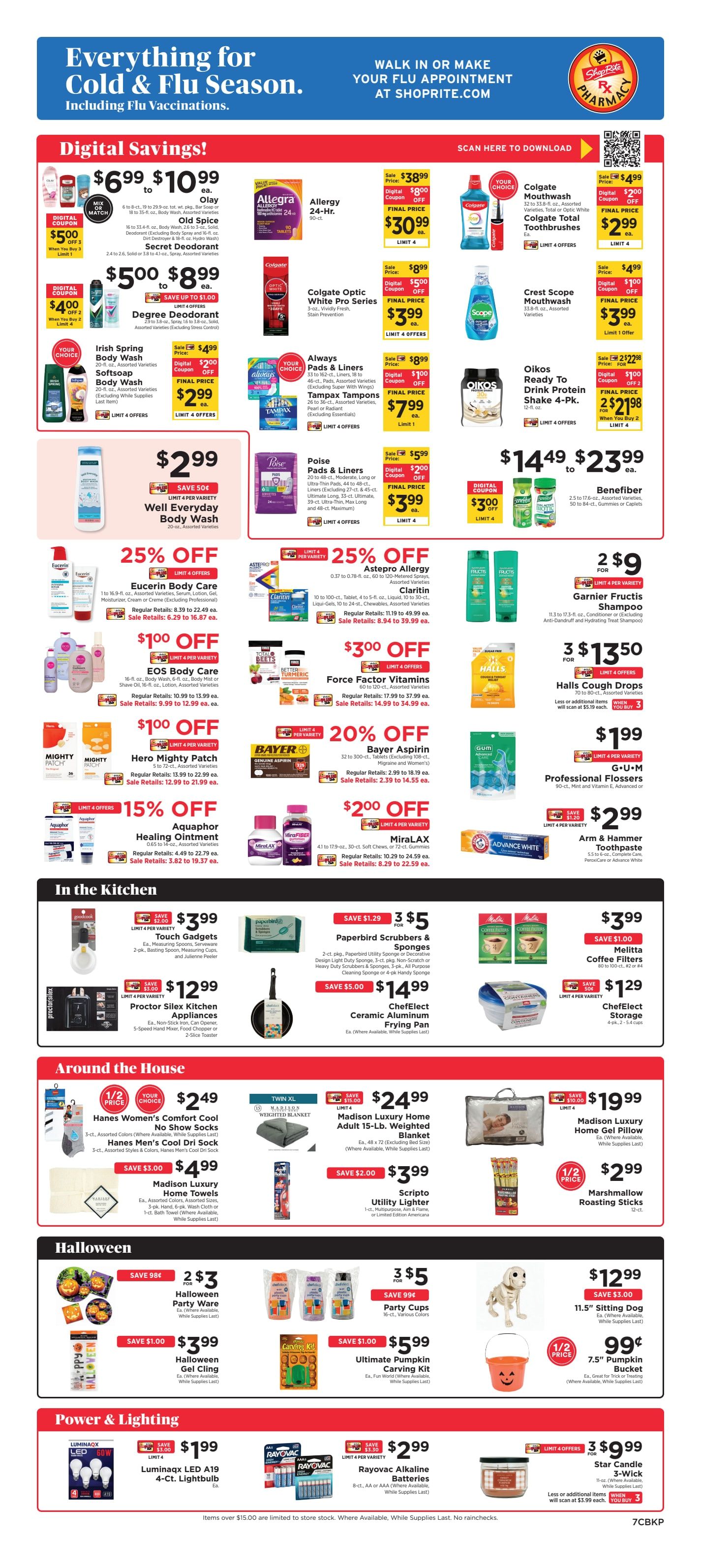 ShopRite (949 Beards Hill Rd, Aberdeen, MD) Weekly Ad October 2 - 8, 2026
