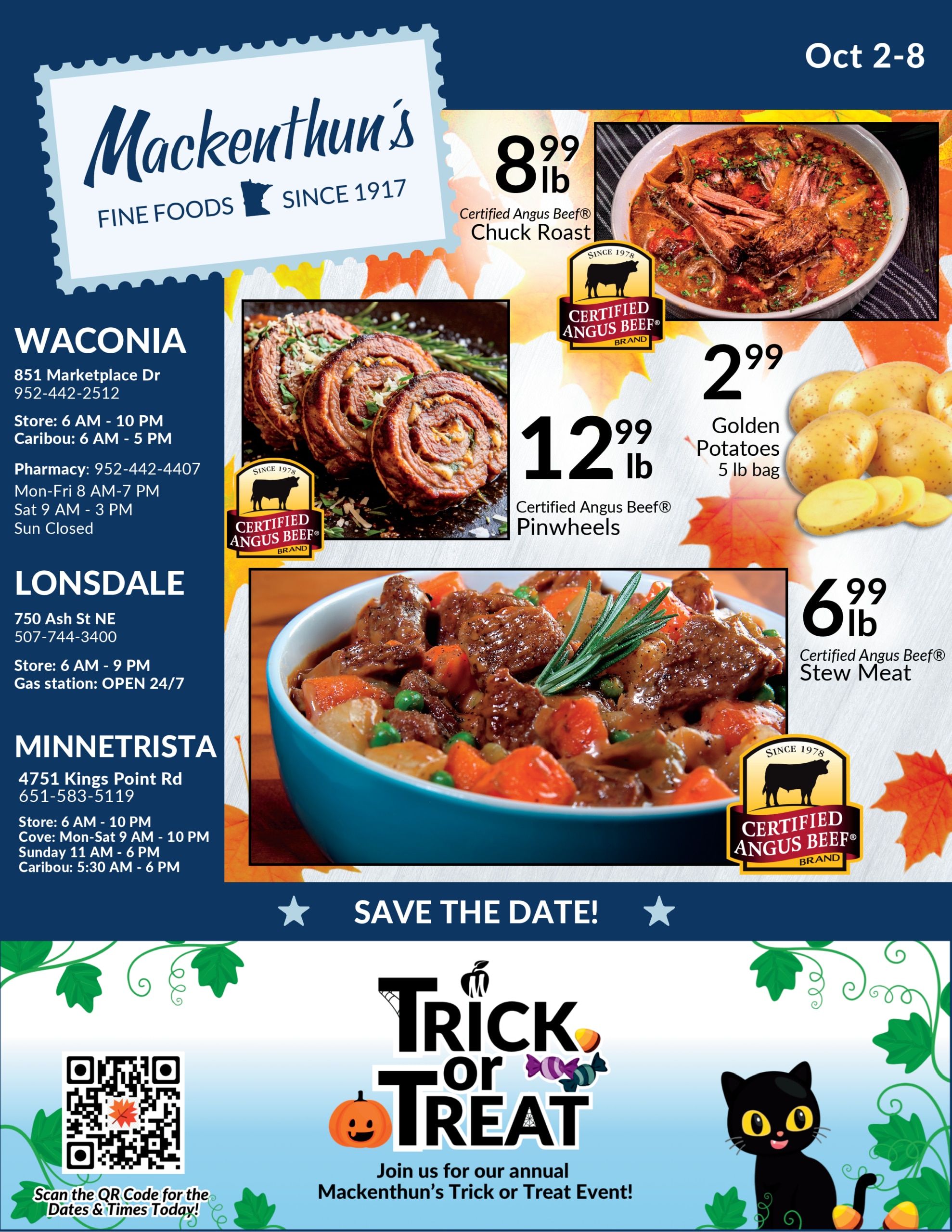 Mackenthun's Weekly Ad October 2 - 8, 2026