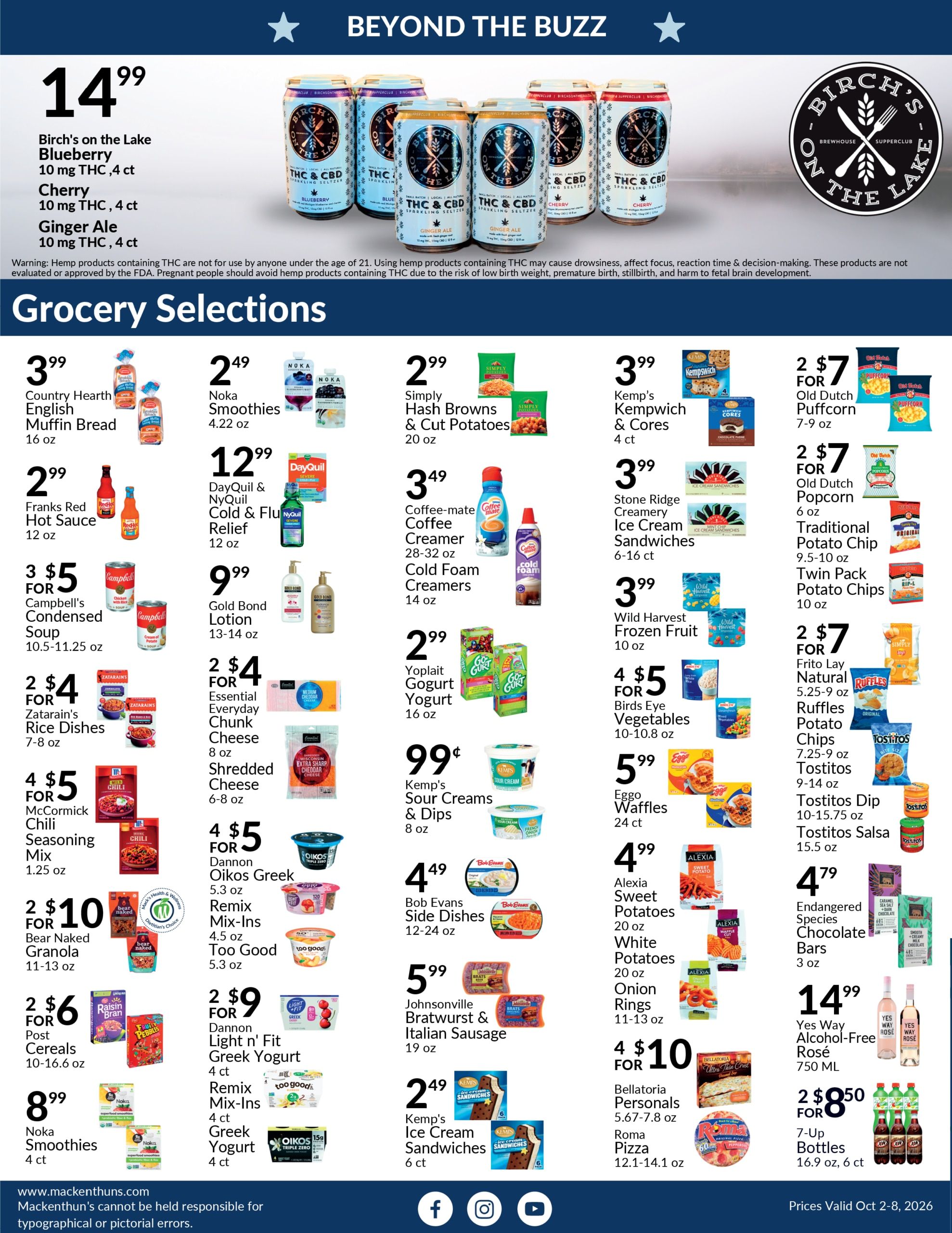 Mackenthun's Weekly Ad October 2 - 8, 2026