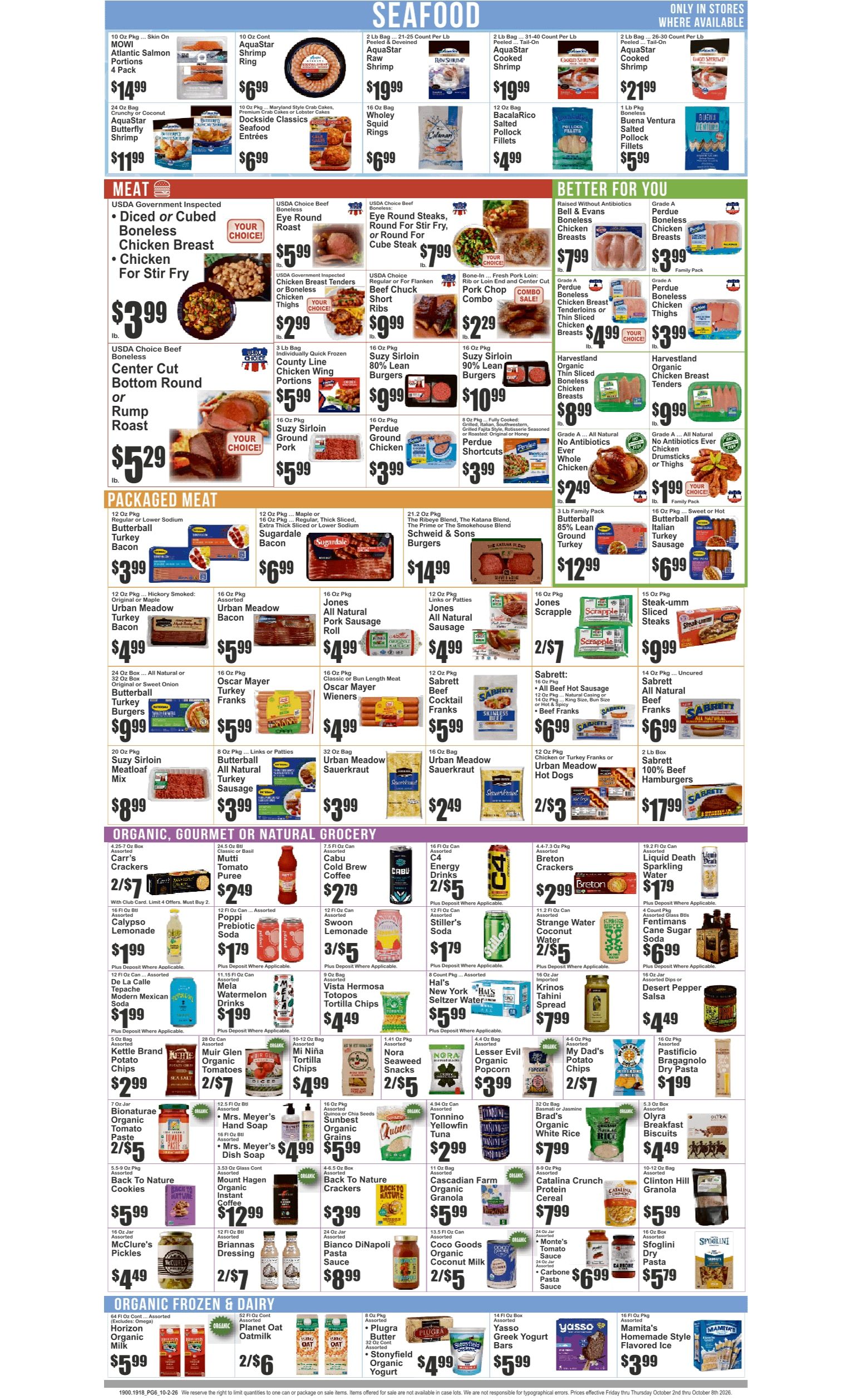 Waverly Gourmet Market (367 Waverly Ave., Brooklyn, NY) Key Food Weekly Ad October 2 - 8, 2026