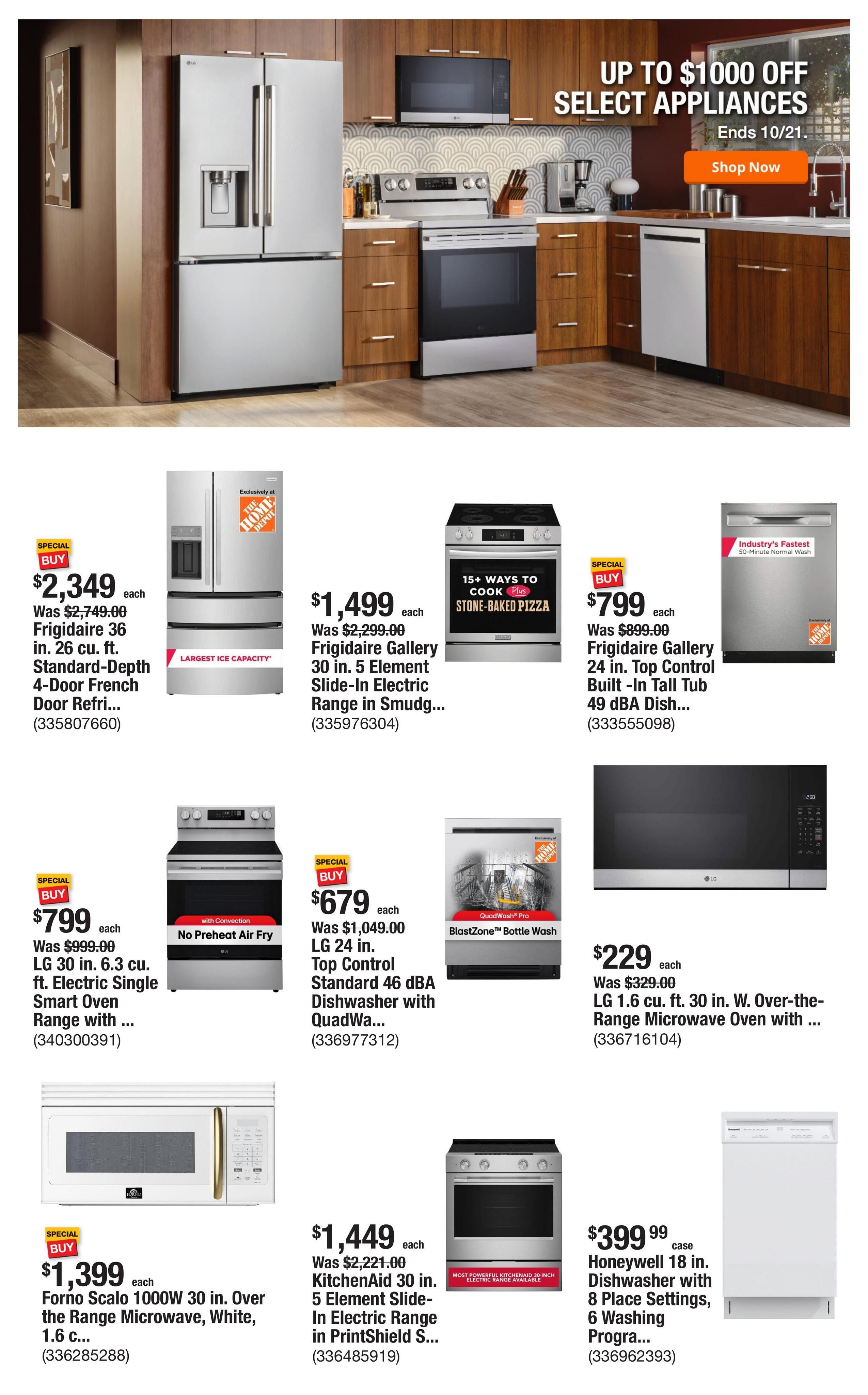 Home Depot (Florence Area, NJ) Weekly Ad October 1 - 8, 2026