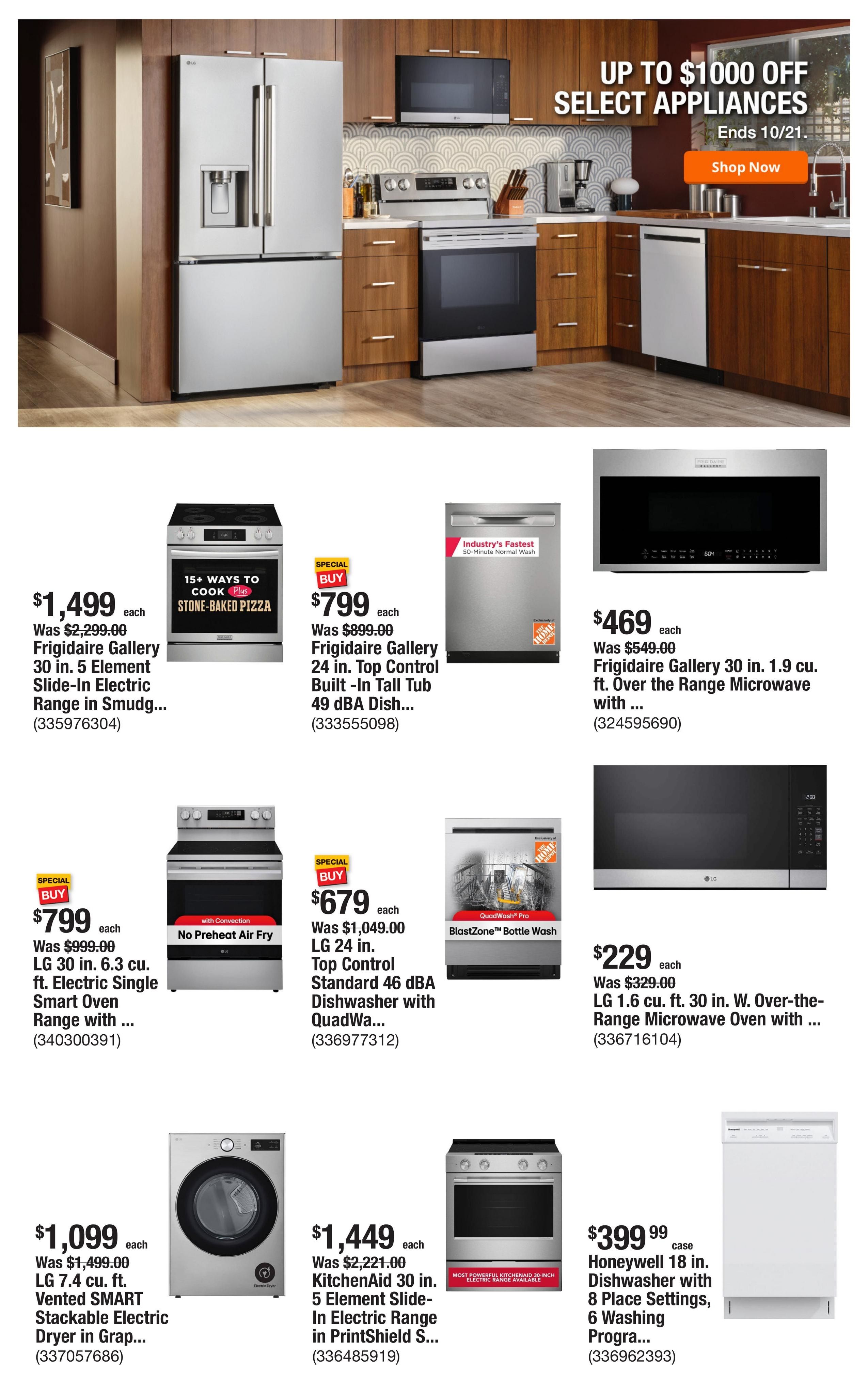Home Depot (Chesterfield Area, NJ) Weekly Ad October 1 - 8, 2026