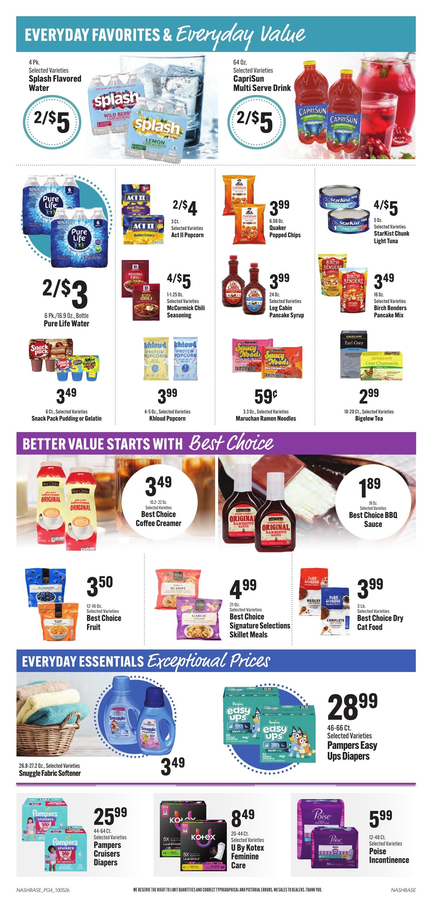Hilltop Supermarket Weekly Ad October 5 - 11, 2026