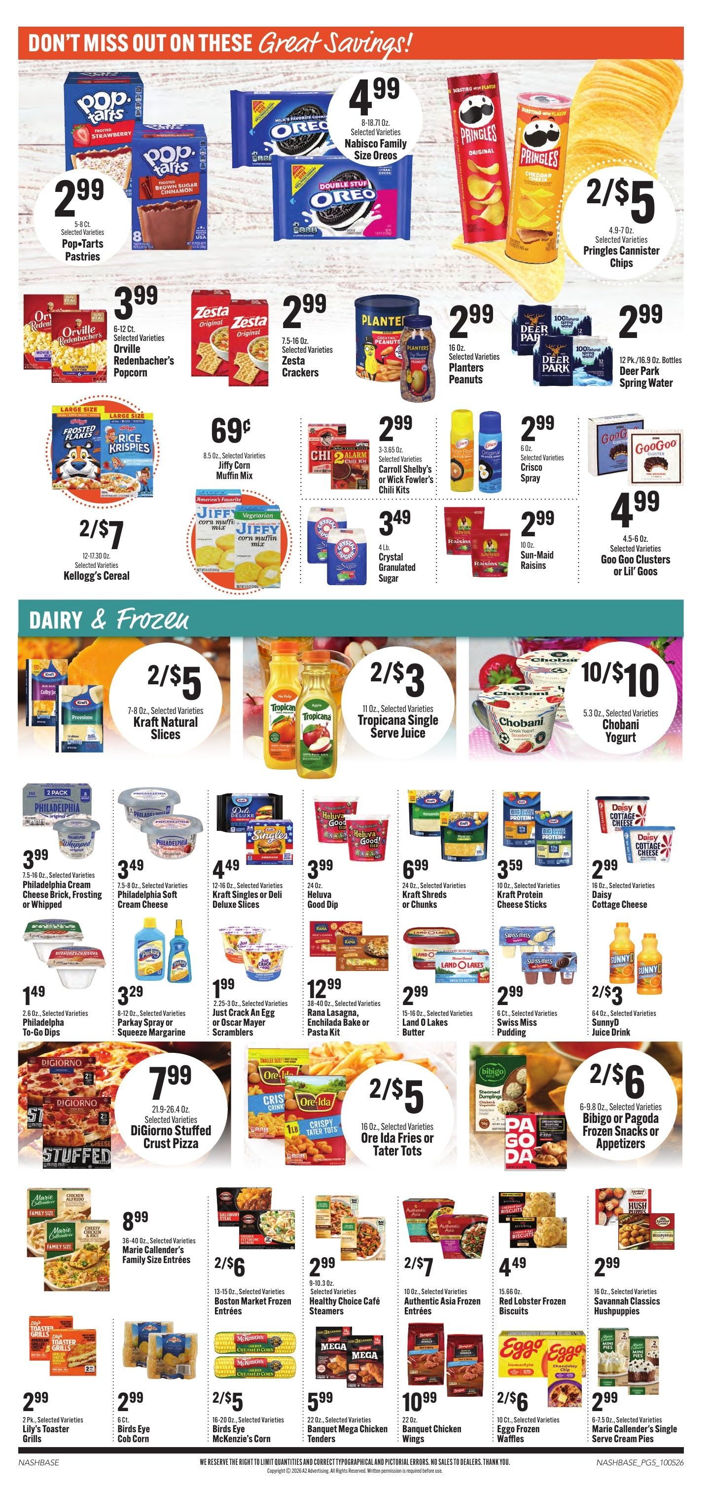 Hilltop Supermarket Weekly Ad October 5 - 11, 2026