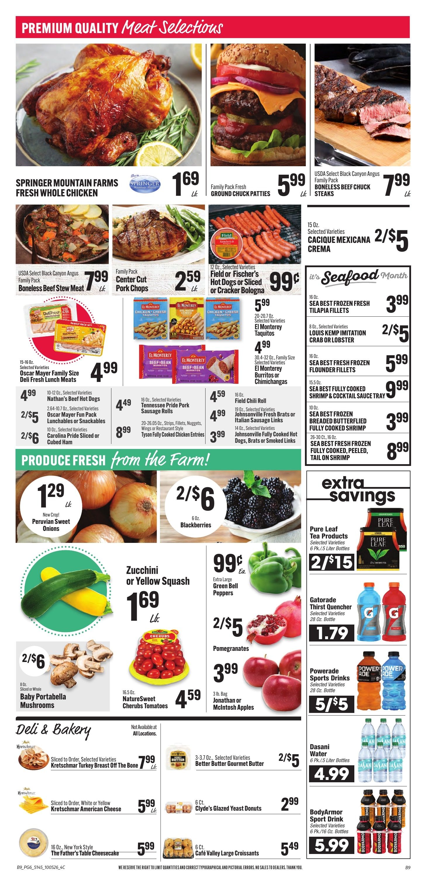 Hilltop Supermarket Weekly Ad October 5 - 11, 2026