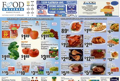 Food Universe (1559 Flatbush Avenue, Brooklyn, NY) Weekly Ad October 2 - 8, 2026