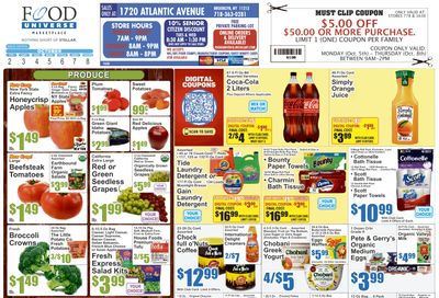 Food Universe (1720 Atlantic Ave., Brooklyn, NY) Weekly Ad October 2 - 8, 2026