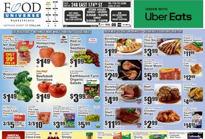 Food Universe (248 East 174th Street, Bronx, NY) Weekly Ad October 2 - 8, 2026
