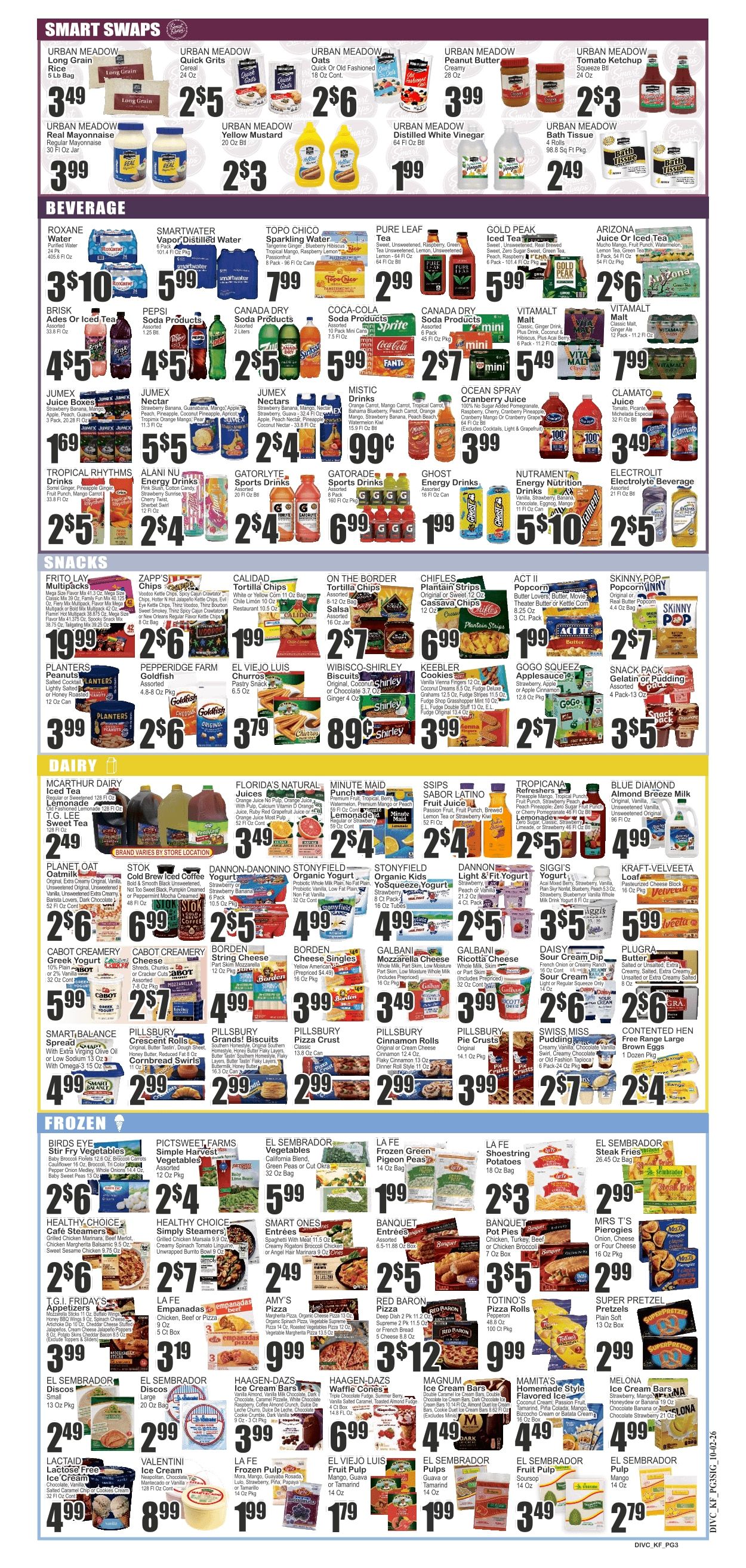 Food Universe (Lakeland, FL) Weekly Ad October 2 - 8, 2026