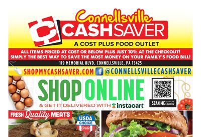 Cash Saver Connellsville Weekly Ad October 8 - 14, 2026