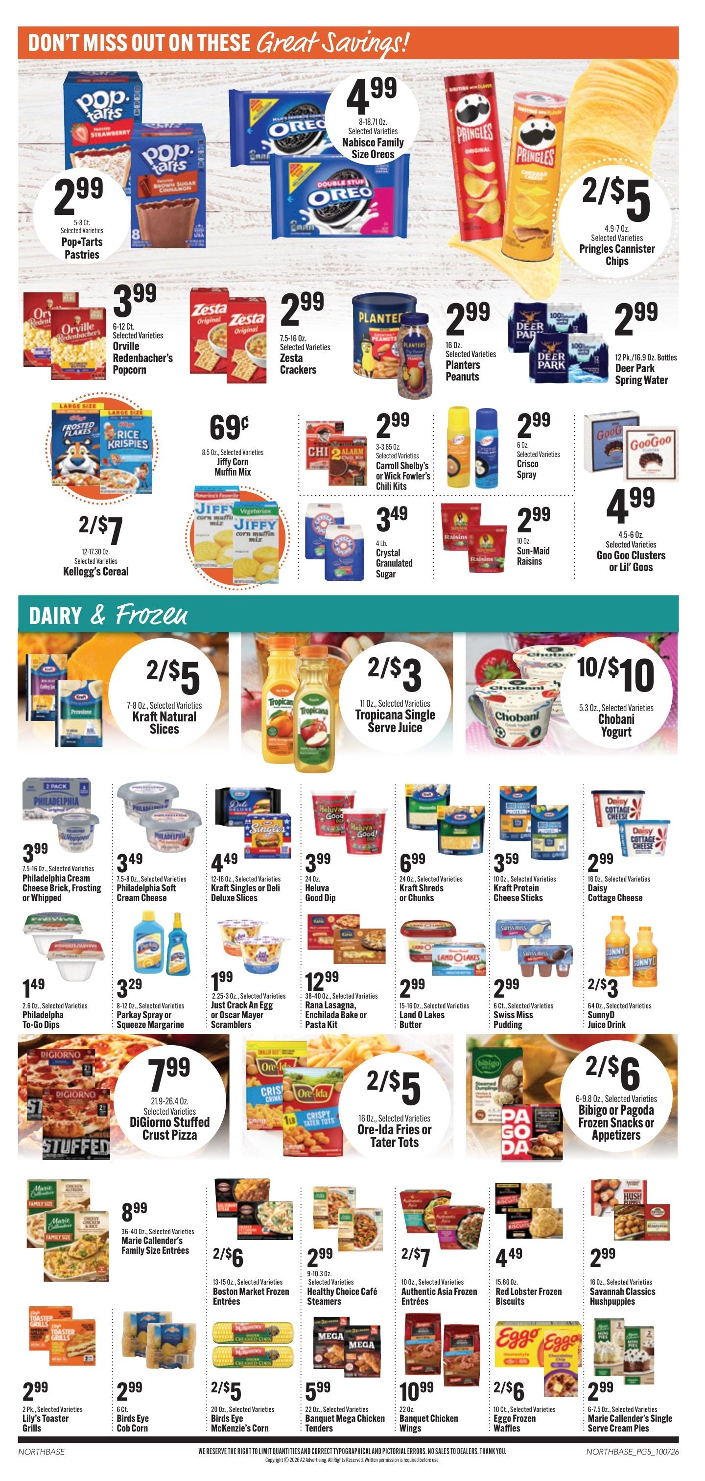 Big Chimney Supermarket Weekly Ad October 7 - 13, 2026