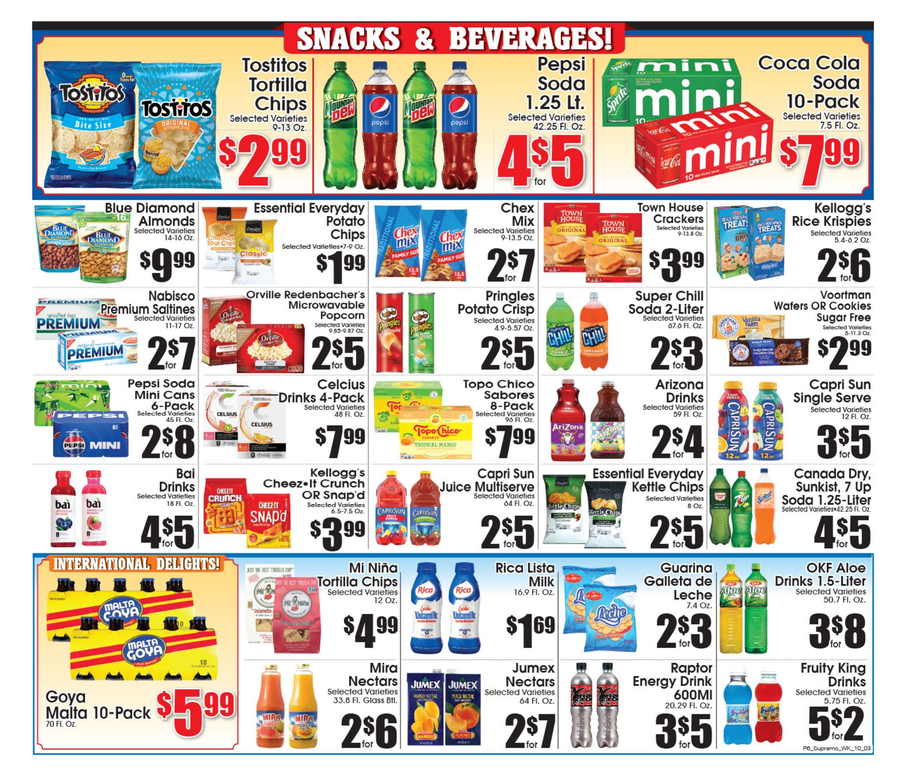 Supremo Food Markets (Trenton, NJ) Weekly Ad October 3 - 9, 2026