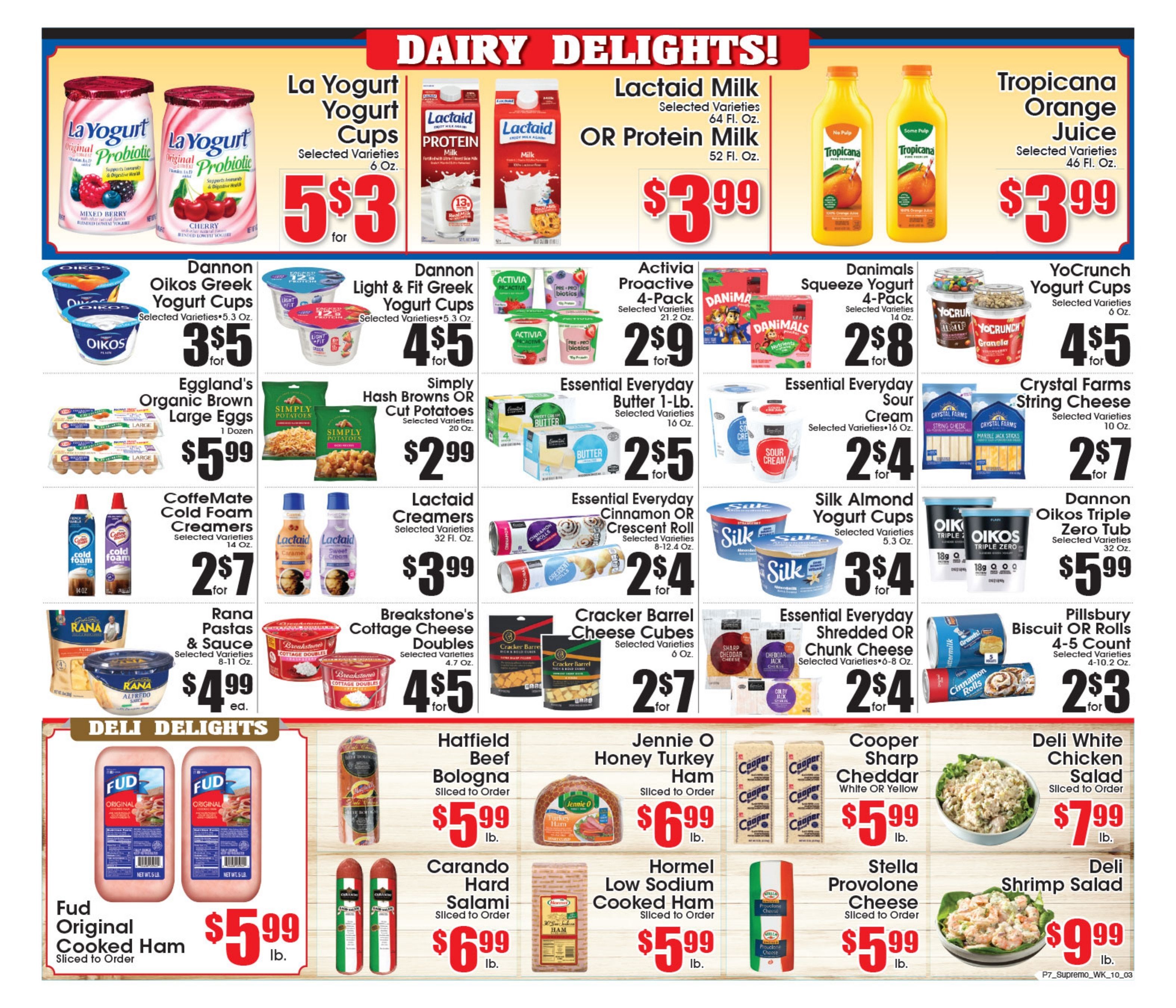Supremo Food Markets (Trenton, NJ) Weekly Ad October 3 - 9, 2026