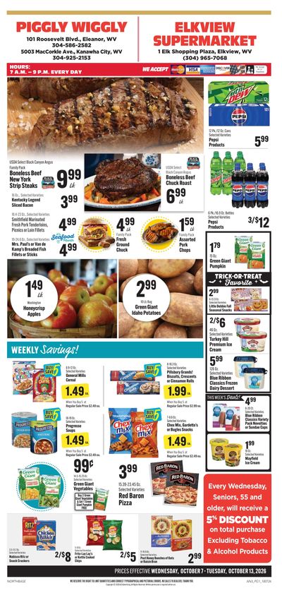 Poca Supermarket Weekly Ad October 7 - 13, 2026